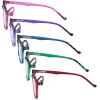 imageEyekepper Oval Spring Hinges Ladies Reading Glasses 150 Tortoise Frame Round Reader Eyeglasses for Women ReadingBlue Light Blockingb405 Pairs