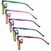 imageEyekepper Oval Spring Hinges Ladies Reading Glasses 150 Tortoise Frame Round Reader Eyeglasses for Women ReadingBlue Light Blockingb905 Pairs