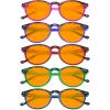 imageEyekepper Oval Spring Hinges Ladies Reading Glasses 150 Tortoise Frame Round Reader Eyeglasses for Women ReadingBlue Light Blockingb985 Pairs