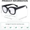 imageEyekepper Oversized Reading Glasses  Retro Readers for Women Reading  GreyTortoise Frame 200Black