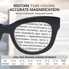 imageEyekepper Oversized Reading Glasses  Retro Readers for Women Reading  GreyTortoise Frame 200Black