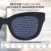 imageEyekepper Oversized Reading Glasses  Retro Readers for Women Reading  GreyTortoise Frame 200Grey Lens