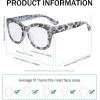 imageEyekepper Oversized Reading Glasses  Retro Readers for Women Reading  GreyTortoise Frame 200GreyTortoise