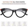 imageEyekepper Small Reading Glasses for Women Cateye Style Ladies ReadersBlack