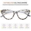 imageEyekepper Small Reading Glasses for Women Cateye Style Ladies ReadersGrey Tortoise