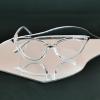 imageEyekepper Small Reading Glasses for Women Cateye Style Ladies ReadersTransparent