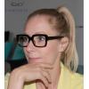 imageEyekepper Stylish Reading Glasses Women  Oversized Square Readers Black 275BlackTortoise