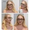 imageEyekepper Vintage 4pack Reading Glasses for Women Reading  Ladies Retro ReadersBlue Light Blocking Reading Glasses