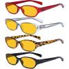 imageEyekepper 5 Pack Reading Glasses Women  Spring Hinge Ladies Readers 250Blue Light Blockingb904 Pairs