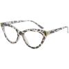 imageEyekepper Small Reading Glasses for Women Cateye Style Ladies ReadersGrey Tortoise