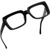 imageEyekepper Stylish Reading Glasses Women  Oversized Square Readers Black 275Black