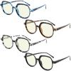 imageEyekepper Vintage 4pack Reading Glasses for Women Reading  Ladies Retro ReadersBlue Light Blocking Reading Glasses