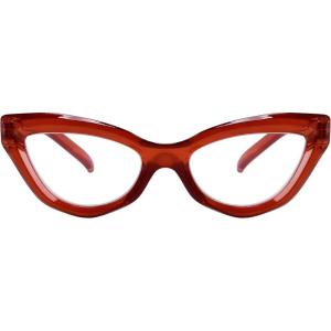 imageEyekepper Cateye Style Reading Glasses for Women Chic Readers  Rose Red 275Red