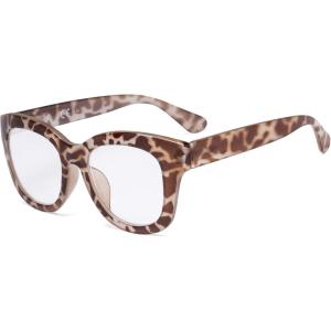 imageEyekepper Oversized Reading Glasses  Retro Readers for Women Reading  GreyTortoise Frame 200BrownTortoise