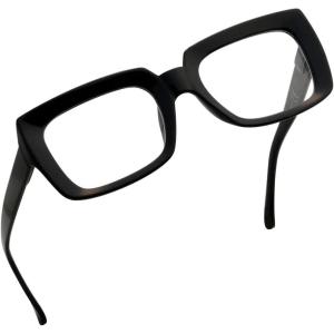 imageEyekepper Stylish Reading Glasses Women  Oversized Square Readers Black 275Black