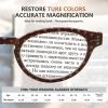 imageEyekeppe 4 Pack Reading Glasses Polka Dots Pattern Oval Round Readers for Women Reading 3504pcsmix