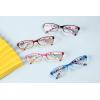 imageEyekepper 4 Pack Ladies Reading Glasses  Cute Readers with Colorful Polka Dots Patterned Temple for Women Reading 1754 Pairs Mix