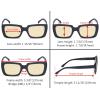 imageEyekepper 4 Pack Ladies Reading Glasses  Stylish Oversized Square Readers for WomenBlue Light Blockingb604 Pairs