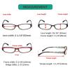 imageEyekepper 4 Pack Print Womens Reading Glasses  Ladies Fashion Small Readers for Women Reading 2504 Pairs Mix