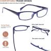 imageEyekepper 4 Pack Reading Glasses Polka Dots Pattern Stylish Readers for Women Reading 2754pcsmix