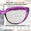 imageEyekepper 4Pack Reading Glasses for Women Rhinestone Readers Oversize HalfMoon Design Eyeglasses4pcsmix