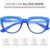 imageEyekepper 4Pack Reading Glasses for Women Rhinestone Readers Oversize HalfMoon Design Eyeglasses4pcsmix