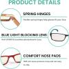 imageEyekepper 4Pack Round Reading Glasses for Women Large Frame Readers 10010 Pack Mix  Cg178