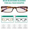 imageEyekepper 4Pack Round Reading Glasses for Women Large Frame Readers 10010 Pack Mix  Cg178