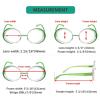 imageEyekepper 4pack Round Reading Glasses Women Stylish Readers 204 Pack Mix Color
