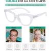 imageEyekepper 5 Pack Half Moon Reading Glasses for Women Stylish Readers5pcsmix