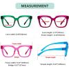 imageEyekepper 5 Pack Oversized Reading Glasses  Retro Readers for Women Include Sunshine Readers 1756 Pack Mix Color