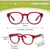 imageEyekepper 5 Pack Oversized Reading Glasses  Retro Readers for Women Include Sunshine Readers 1756 Pack Mix Colornr124