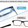 imageEyekepper 5 Pack Oversized Reading Glasses  Retro Readers for Women Include Sunshine Readers 1756 Pack Mix Colorr2308