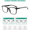 imageEyekepper 5 Packing Reading Glasses Women Large Frame Readers Men 2255pcsmix