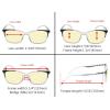 imageEyekepper 5 Packing Reading Glasses Women Large Frame Readers Men 225Blue Light Blockingb605 Pairs