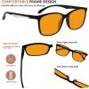 imageEyekepper 5 Packing Reading Glasses Women Large Frame Readers Men 225Blue Light Blockingb985 Pairs