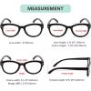 imageEyekepper Cat Eye Reading Glasses for Women 5Pack Oversize Ladies Readers5pcsmix