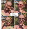 imageEyekepper Cat Eye Reading Glasses for Women 5Pack Oversize Ladies Readers5pcsmix2 Green