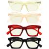 imageEyekepper Reading Glasses Women 4Pack Stylish Eyeglasses Readers 200Blue Light Blockingb405 Pairs