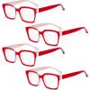 4pcs Red