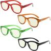 imageEyekepper Cat Eye Reading Glasses for Women 5Pack Oversize Ladies ReadersBlue Light Blocking Reading Glasses