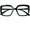 imageEyekepper Reading Glasses for Women 4Pack Large Frame Readers Eyeglasses Oversize 275Black