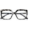 imageEyekepper Reading Glasses for Women 4Pack Large Frame Readers Eyeglasses Oversize 275Grey Tortoise