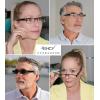imageEyekepper 4 Pack Classic Reading Glasses for Women and Men Include Reading Sunglasses TwoTone Readers 2504 Pairs Mix
