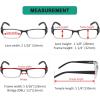 imageEyekepper 4 Pack Classic Reading Glasses for Women and Men Include Reading Sunglasses TwoTone Readers 2504 Pairs Mix