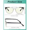 imageEyekepper 4 Pack Ladies Reading Glasses Oversized Square Readers for Women Reading 300Blue Light Blockingb404 Pairs