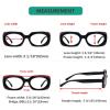 imageEyekepper 4 Pack Rectangle Reading Glasses for Women Stylish Readers4 Pack Mix Color