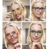 imageEyekepper 4Pack Ladies Reading Glasses Cateye Pattern Design Readers for Women 400Blue Light Blocking Reading Glasses