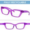imageEyekepper 4pack Cateye Design Reading Glasses Oversized Readers for Women Reading 2506 Pack Mix Color R2516