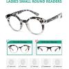 imageEyekepper 4pack Round Reading Glasses Women Small Lens Readers 004 Pack Mix Color